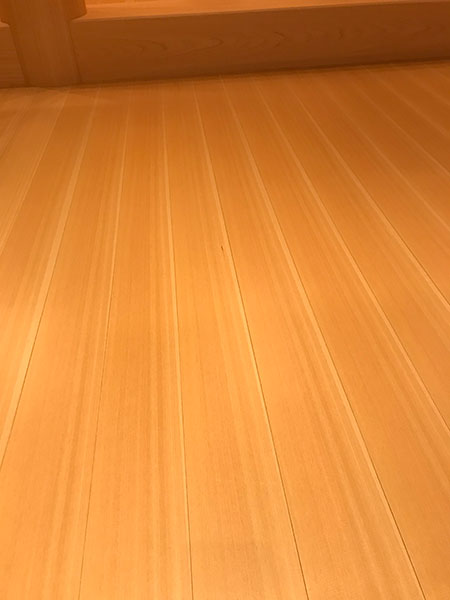 桧板目　UV塗装品1